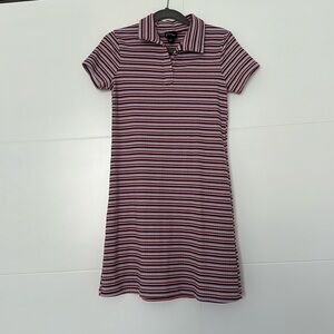 Cat and Jack ribbed stripe dress